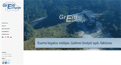 Desktop Screenshot of greitieuropoje.lt